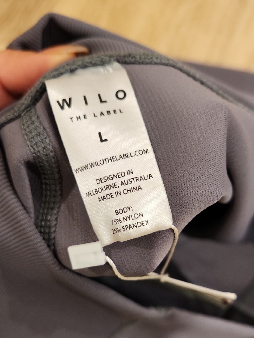 Willow Ribbed Leggings - Picture 2 of 4
